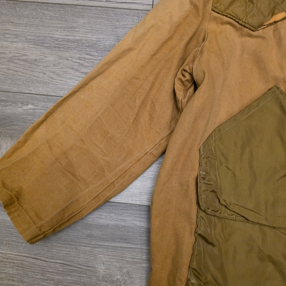 Vtg RARE 70s Sears Duck Hunting Jacket with Unique Duck Linning Classic Piece - Picture 12 of 16